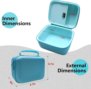 Tùy chỉnh di động du lịch cứng EVA mang trường hợp cho Miko Mini eilik 98k gilobaby kaekid <span class=keywords><strong>Robot</strong></span> lưu trữ vật nuôi Túi - Product Image 4