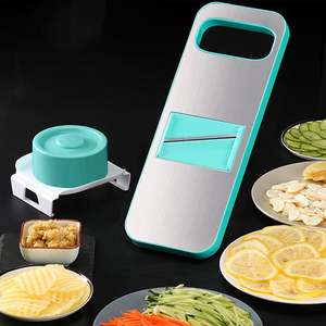 Offre Spéciale wMulti-fonction Coupe-Légumes Avec Aimant Titulaire Mandoline Râpe À Pommes De Terre En Acier Inoxydable Déchiqueteur Trancheuse - Product Image 1