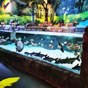 Proveedor <span class=keywords><strong>de</strong></span> acuario Leyu <span class=keywords><strong>Centro</strong></span> desbordante Dos capas Acrílico transparente Acuario <span class=keywords><strong>Peceras</strong></span> Limpiador Bajo Usb Ledight - Product Image 3