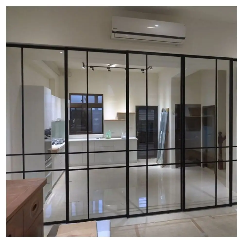 Orient Narrow Frame Aluminum Door Bifold And Sliding Style Narrow Frame Glass Door