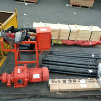Petite machine de forage de puits portable, foreuse rotative pour trous de tir, foreuse pneumatique DTH