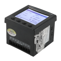 Acrel APM801 Compteur d'énergie triphasé à montage sur panneau multifonction à quatre quadrants et à séquence zéro avec écran LCD