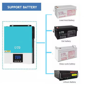 Netzunabhängiger Reiner Sinus-Solarwechselrichter 3,2kW 98% Maximaler Wirkungsgrad 1,0 PF 90-500VDC PV 80-100A MPPT Batteriefrei WLAN&GPRS Anti-Dämmerung - Product Image 4