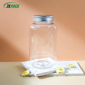 500ml thực phẩm cấp sữa chai trà và nước ép trái cây chai nước giải khát lọ nhựa có nắp đậy bán buôn Pet nhựa màn hình in ấn - Product Image 5