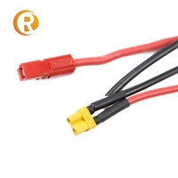 Kabel Harness Konektor Tembaga PVC Custom JST SH GH ZH PH XH 1.0 1.25 1.5 2.0 2.54mm Pitch 2/3/4/5/6 Pin untuk Elektronik