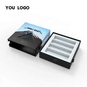 Custom Kraft Paper Designing Retail Hard Blank Mailing <strong>Long</strong> <strong>Gift</strong> Packaging Case 0.5ml 1.0ml Packaging <strong>Box</strong> With EVA - Product Image 1