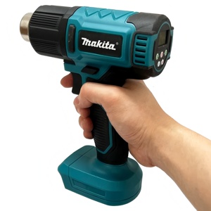 <span class=keywords><strong>Pistola</strong></span> de <span class=keywords><strong>Calor</strong></span> Industrial <span class=keywords><strong>Makita</strong></span> 18VLXT Azul, Inalámbrica, con Batería de Litio, Accesorio de Múltiples Boquillas, <span class=keywords><strong>Pistola</strong></span> de <span class=keywords><strong>Calor</strong></span> Multifuncional - Product Image 4