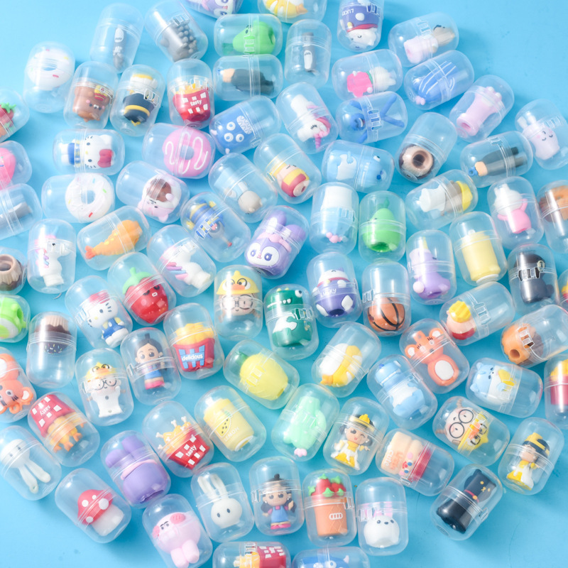 20 jouets gashapon en capsules