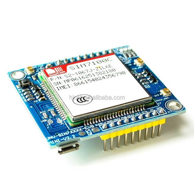 Module SIM7100C SIM7600CE Development Board 4G Module GSM/GPRS/EDGE900/1800MHz LTE Band with Antenna