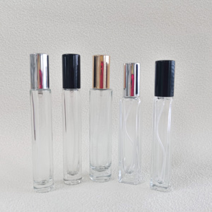 Botella de vidrio de perfume personalizada moderna de alta calidad HOMAY 15 <span class=keywords><strong>ML</strong></span> con bomba de pulverización - Product Image 2