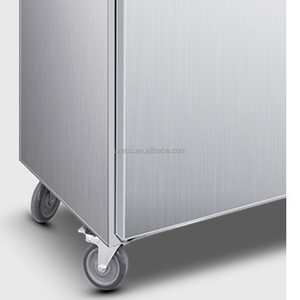 Stainless Steel Commercial Refrigerator 1000 Liter 4 Doors Upright Q1.0L4D Upright Commercial <b>Freezer</b> Q1.0L4D - Product Image 3