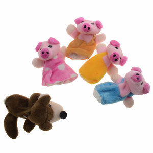 mayor <span class=keywords><strong>de</strong></span> la Escuela Muestra juguetes educativos <span class=keywords><strong>de</strong></span> los niños historias <span class=keywords><strong>de</strong></span> familia personalizado cerdo animal marioneta <span class=keywords><strong>de</strong></span> dedo - Product Image 6