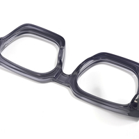Montures de lunettes optiques en gros, design unisexe, carrées, à monture complète, à motif géométrique, pour lunettes de lecture, livraison rapide