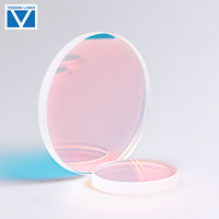 Fenêtre de protection laser en silice fondue 1064nm 37*7mm avec revêtement antireflet, lentille de protection optique pour Precitec