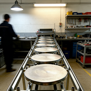 Machine industrielle de fabrication de feuilles de pâte filo turque au <span class=keywords><strong>meilleur</strong></span> prix, machine à former des baklavas - Product Image 6