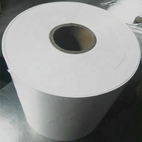 Vente en gros 100% nylon 64 pouces X 200m ruban de revêtement rouleau Jumbo nylon taffetas étiquette tissu pour étiquette textile