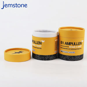 Emballage de boîte de tube de papier rond personnalisé recyclé imprimé personnalisé en gros 100% - Product Image 5