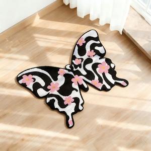 Alfombra de nailon con logotipo personalizado, troquelada y con diseño de streetwear, para dropshipping, diseño tufted personalizado, 1 unidad MOQ. - Product Image 5