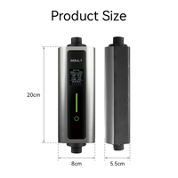BOULT PO1 Nouveau chargeur électrique portable 3,5 KW 16A GBT-Auto Station de charge rapide pour véhicules électriques Interfaces Type2 Câble de 5 m