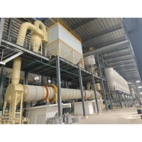 Séchoir rotatif à tambour pour le séchage du sable de silice, de la poudre de sel et du graphite, chauffage au gaz, haute efficacité énergétique, équipement de séchage rotatif de pointe