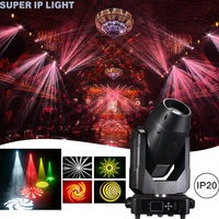 Projecteur mobile 3-en-1 IP20 371W Beam Spot Wash pour mariage, DJ, concert, fête