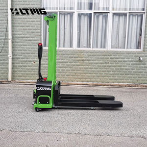 LTMG 300kg 500kg 700kg 1000kg 1 ton Lithium Batterij Zelfladende Draagbare Heftruck Elektrische Zelfladende Stapelwagen Te Koop - Product Image 4