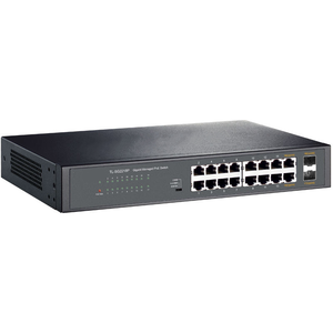 <span class=keywords><strong>TP</strong></span> <span class=keywords><strong>LINK</strong></span> TL-SG2218P 10/100/1000Base-T Commutateur de gestion cloud <span class=keywords><strong>16</strong></span> ports Full <span class=keywords><strong>Gigabit</strong></span> Vente Flash - Product Image 2