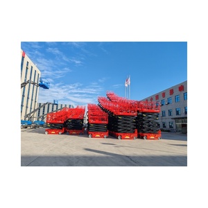 Plataforma Elevadora de Tijera Eléctrica Móvil de 4.8m, Capacidad de 300kg, para Terrenos Accidentados, con Elevadores - Product Image 5