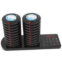 Système de téléavertisseur sans fil pour restaurant Client Waiter Calling Beeper Pager Buzzer Vibration For Restaurant Cafe Beac