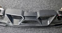 Diffuseur arrière en fibre de carbone humide haute résistance style GT500 pour Mustang 2015-2022 avec embouts d'échappement quadruples