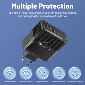 Cargador de Pared USB C Tipo C PD de 4 Puertos QC3.0, Cargador Rápido Portátil de Viaje para Teléfono Inteligente para iPhone - Product Image 4
