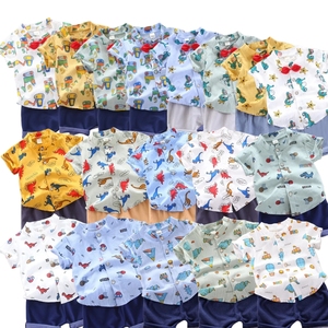 Ensemble Doux de Vêtements d'É<span class=keywords><strong>t</strong></span>é Décontractés pour Bébés Garçons, Comprenant un <span class=keywords><strong>T</strong></span>-<span class=keywords><strong>shirt</strong></span> et un Short - Product Image 3