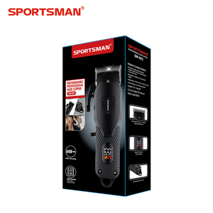 スポーツマン ヘアクリッパー 電動トリマー デジタルディスプレイ 電動バリカン プロ仕様 メンズ バリカン DIYヘアカット用 - Product Image 3