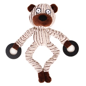 <strong>New</strong> Custom <strong>Dog</strong> Squeaky Toys Pet Toys Crinkle No Stuffing Animals <strong>Dog</strong> Plush Chew Toy - Product Image 1