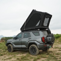 Carpa de Techo Rígida de Aluminio para Auto, Fácil de Instalar, Impermeable, para Camping 4x4, para SUV y Camioneta