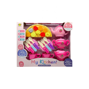 Jeu <span class=keywords><strong>de</strong></span> rôle : Ensemble <span class=keywords><strong>de</strong></span> thé et <span class=keywords><strong>de</strong></span> <span class=keywords><strong>pizza</strong></span> à découper - Product Image 1