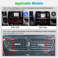 Junsun Autoradio CarPlay Android Auto pour Renault Clio 4 2012-2016 Lecteur DVD Voiture Système de Navigation Stéréo