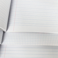 Cuadernos para Estudiantes en Venta Directa de Fábrica, Tamaño B5, Logotipo Personalizado, Lomo Reforzado Cosido, Rayado Ancho, 100 Hojas, Cuadernos de Composición