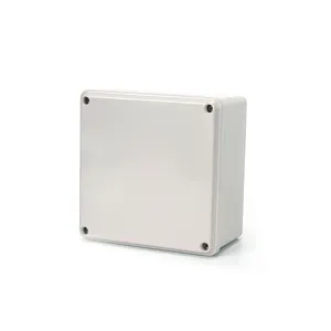 صندوق بولي كلوريد الفينيل قابل للتعديل لجهاز إلكتروني, المصنع الكهربائي في الهواء الطلق IP65 مقاوم للماء والغبار من البلاستيك PVC صندوق قابل للتعديل لجهاز إلكتروني