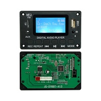 Kartu PCB Layar LCD, Radio FM, Kit USB, Speaker Audio Bluetooth Nirkabel APE BT, Modul Pemutar MP3