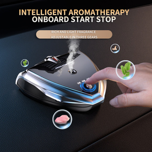 Difusor de aromaterapia de aceite esencial ultrasónico de plástico recargable por USB de apagado automático, difusores de niebla sin agua para uso en automóvil - Product Image 3