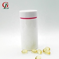 JULUNG PET bouteille cylindrique 150CC bouteille de capsule en plastique blanc, paquet de protéines de supplément bouchon étanche pour enfants pots de médicaments/tablettes