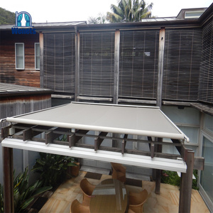 Conservatory Skylight Awning with Aluminum Alloy Frame Electric <strong>Retractable</strong> Shutter Awning <strong>System</strong> for Home &amp; Hotel Use - Product Image 2