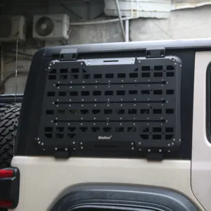 Maiker 4x4 Offroad Jeep wrangler için çok fonksiyonlu yan pencere genişleme paneli JL 18 + üretim aksesuarları