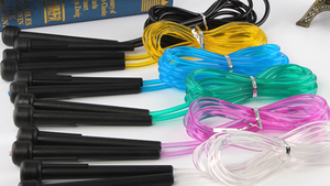 Chất Lượng Cao Xách Tay Trọng Lượng Nhẹ PVC Nhảy Dây 5Mm Có Thể Điều Chỉnh Cho Trẻ Em Của Tập Thể Dục Đào Tạo Nhà Sử Dụng Tùy Chỉnh - Product Image 2