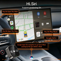 Dongle 4-en-1 sans fil CarPlay Android Auto AirPlay Mirror Link USB Plug & Play pour voiture OEM – Installation rapide, connexion stable et rapide