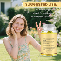Gélules d'huile d'onagre Julong pour le soutien de la beauté et l'équilibre hormonal, gommes pour femmes adultes