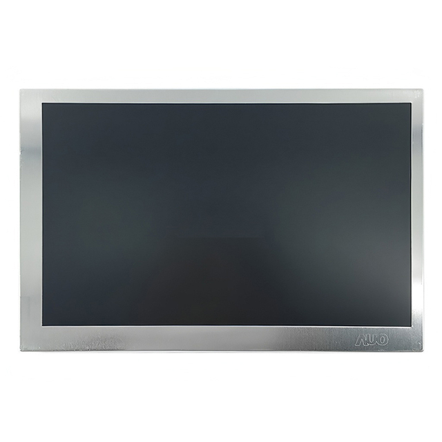 AUO G070VW01 V0 7 Inch WVGA 800×480 LCD Module 400cd/m² LVDS Interface Industrial HMI Control Panel