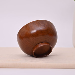 Ciotola da portata case piatti piatti e ristoranti piatto rotondo in legno di legno - Product Image 5