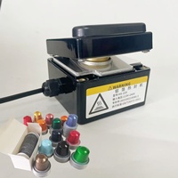 Machine de scellage thermique manuelle à capsule de café Nespresso originale en aluminium à trou unique, idéale pour la famille ou le bureau – Offre spéciale